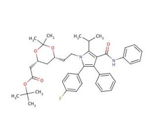 Atorvastatin acetonide tert-butyl ester 125971-95-1